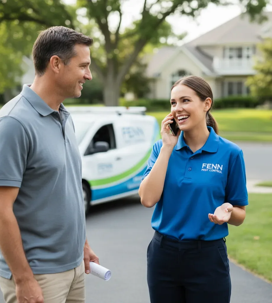 Fenn Pest Control customer support in Peralta